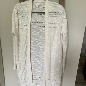 Old Navy Long Sweater with Fringe